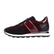 Stijlvolle Casual Sneakers voor Vrouwen Geox , Red , Dames