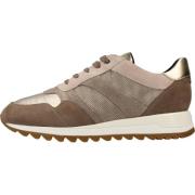 Stijlvolle Damessneakers Geox , Brown , Dames