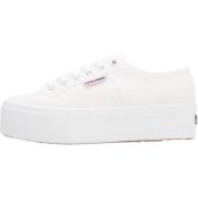 Stijlvolle Canvas Sneakers Superga , White , Dames