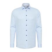 Casual Blauw Overhemd Blue Industry , Blue , Heren