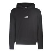 Zwarte Sweaters voor Heren Dsquared2 , Black , Heren