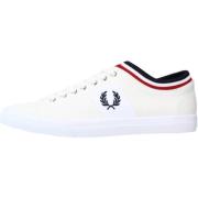 Stijlvolle Tipped CT Sneakers voor Mannen Fred Perry , White , Heren