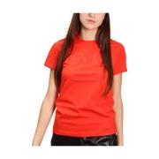 Vogue Dames Stijlvol T-Shirt Puma , Orange , Dames