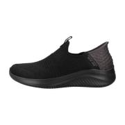 Stijlvolle Flex Sneakers voor Vrouwen Skechers , Black , Dames