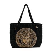 Shoulder Bags Versace , Black , Dames