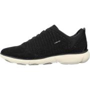 Stijlvolle Nebula Damessneakers Geox , Black , Dames