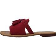 Sliders Geox , Red , Dames