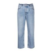 Blauwe Straight-Leg Jeans Armarium , Blue , Dames