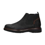 Stijlvolle Chelsea Boots voor Mannen Fluchos , Black , Heren