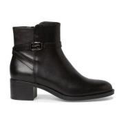 Zwarte Gesloten Booties Tamaris , Black , Dames