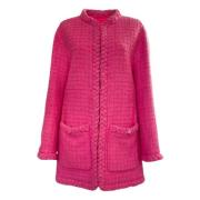 Pre-owned Fabric outerwear Valentino Vintage , Pink , Dames