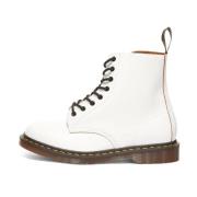 Vintage Made in England Witte Quilon Laarzen Dr. Martens , White , Her...