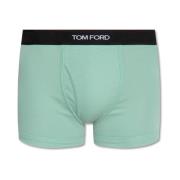 Boxershorts met logo Tom Ford , Green , Heren