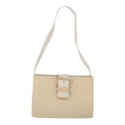 Pre-owned Fabric prada-bags Prada Vintage , Beige , Dames