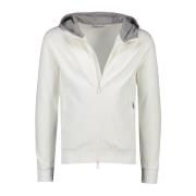 Witte Zip-through Sweatshirt People of Shibuya , White , Heren