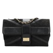 Pre-owned Suede chanel-bags Chanel Vintage , Black , Unisex