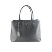 Pre-owned Leather prada-bags Prada Vintage , Black , Dames