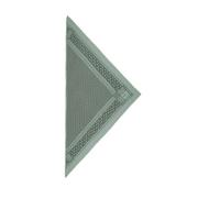 Triangle Monogram Cashmere Sjaal Lala Berlin , Multicolor , Dames