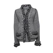 Pre-owned Wool outerwear Alexander McQueen Pre-owned , Gray , Dames