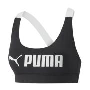 Sportbeha Puma , Black , Dames