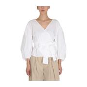 Blouse overhemd Michael Kors , White , Dames