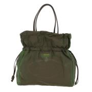 Pre-owned Fabric prada-bags Prada Vintage , Green , Dames