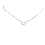 Pre-owned White Gold necklaces Cartier Vintage , Gray , Dames