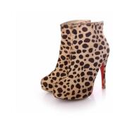 Pre-owned Schoenen Christian Louboutin Pre-owned , Brown , Dames