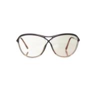 Pre-eigenaarplasticsunglasses Tom Ford Pre-owned , Brown , Dames