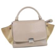 Pre-owned Leather celine-bags Celine Vintage , Gray , Dames