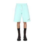 Casual shorts Msgm , Green , Heren