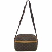 Tweedehands schoudertas Louis Vuitton Vintage , Brown , Dames