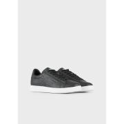 Klassieke CC Heren Sneakers Emporio Armani EA7 , Black , Heren