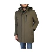 Stretch Mountain Bomber Jas Woolrich , Green , Heren