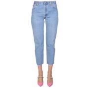 Vijf pocket jeans Re/Done , Blue , Dames