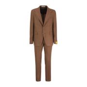 Suit Sets Tagliatore , Brown , Heren