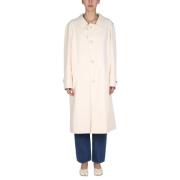 Witte buitenjas - Blijf warm en stijlvol Maison Margiela , White , Dam...