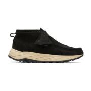 Originals Wallabee Eden Zwarte Suède Schoenen Clarks , Black , Heren