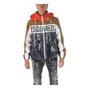 Dsquared2 Men's Sports Jacket Dsquared2 , Brown , Heren