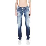 Blueavy Straight Jeans voor vrouwen Dsquared2 , Blue , Dames