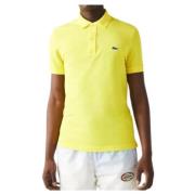 Slim Fit Polo Shirt Lacoste , Yellow , Heren