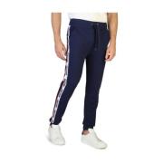 Blauwe Heren Trainingsbroek Moschino , Blue , Heren