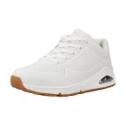Luchtgeveerde Sneakers voor Moderne Vrouwen Skechers , White , Dames