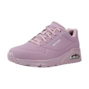 Stijlvolle Air Sneakers voor Moderne Vrouwen Skechers , Purple , Dames