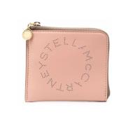 Portemonnee/kaarthouder Stella McCartney , Pink , Dames