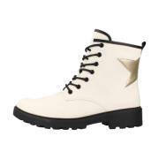 Lace-up Boots Geox , White , Dames