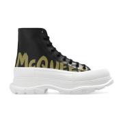 Hoge sneakers Alexander McQueen , Black , Heren