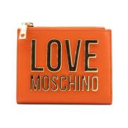 Lente/Zomer Collectie Portemonnee - Jc5642Pp1Gli0 Love Moschino , Oran...