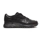 Zwarte Leren Sneakers voor Heren Premiata , Black , Heren