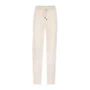 Wide Trousers Peserico , White , Dames
